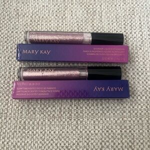 X2 Mary Kay SHIMMER‎ LIQUID EYE SHADOW Amethyst NIB NEW Set Of 2